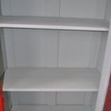 Vintage red showcase