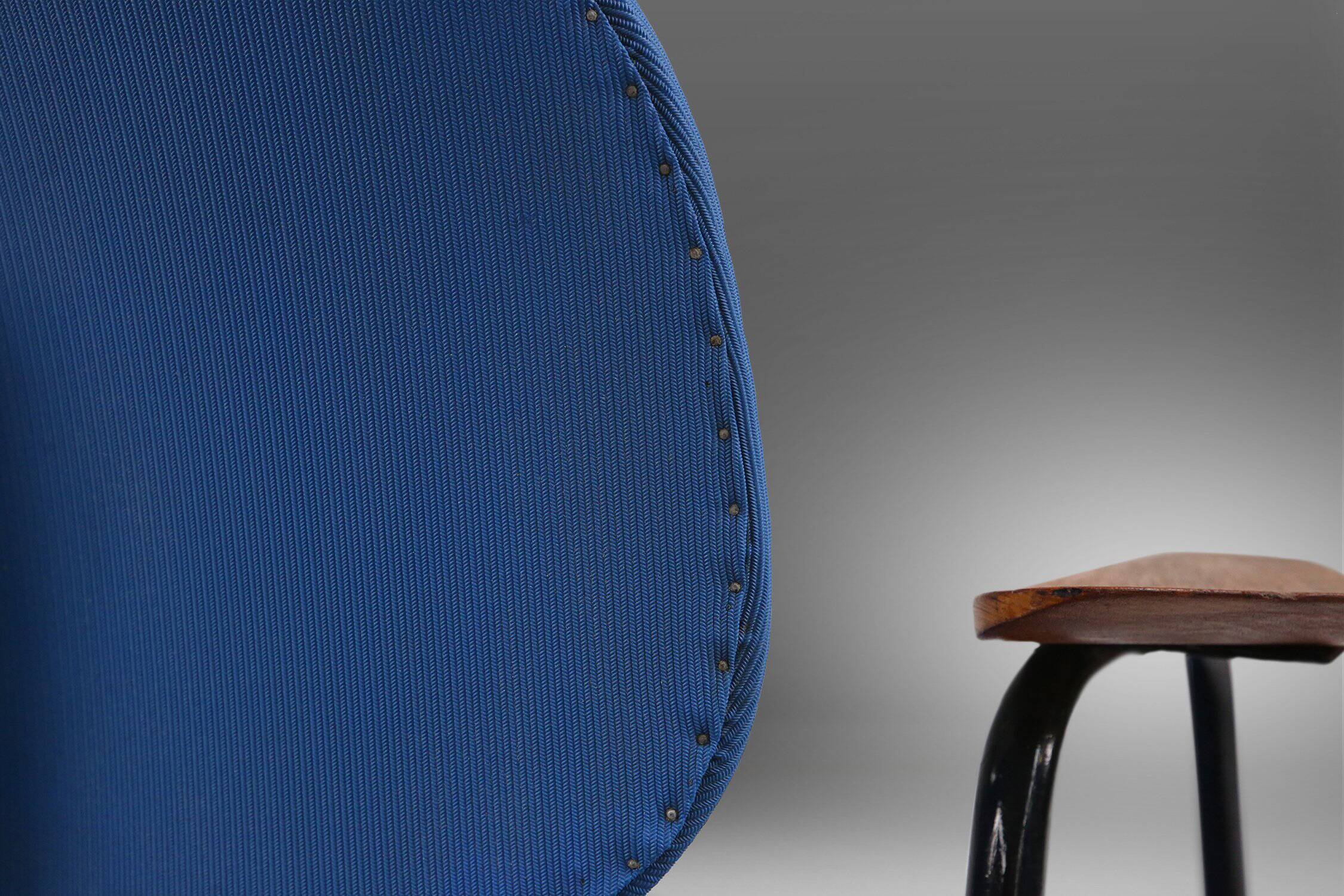 Set of 6 Dining Chairs by Willy Van Der Meeren for Tubax, Belgium, 1950s