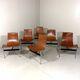 ICF De Padova T-chairs by Katavolos, Kelley and Littell, Italy 1950’s