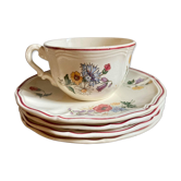 Tasse Digoin Sarreguemines modèle Agreste