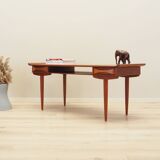 Table basse en teck, design danois, années 1970, production : Danemark