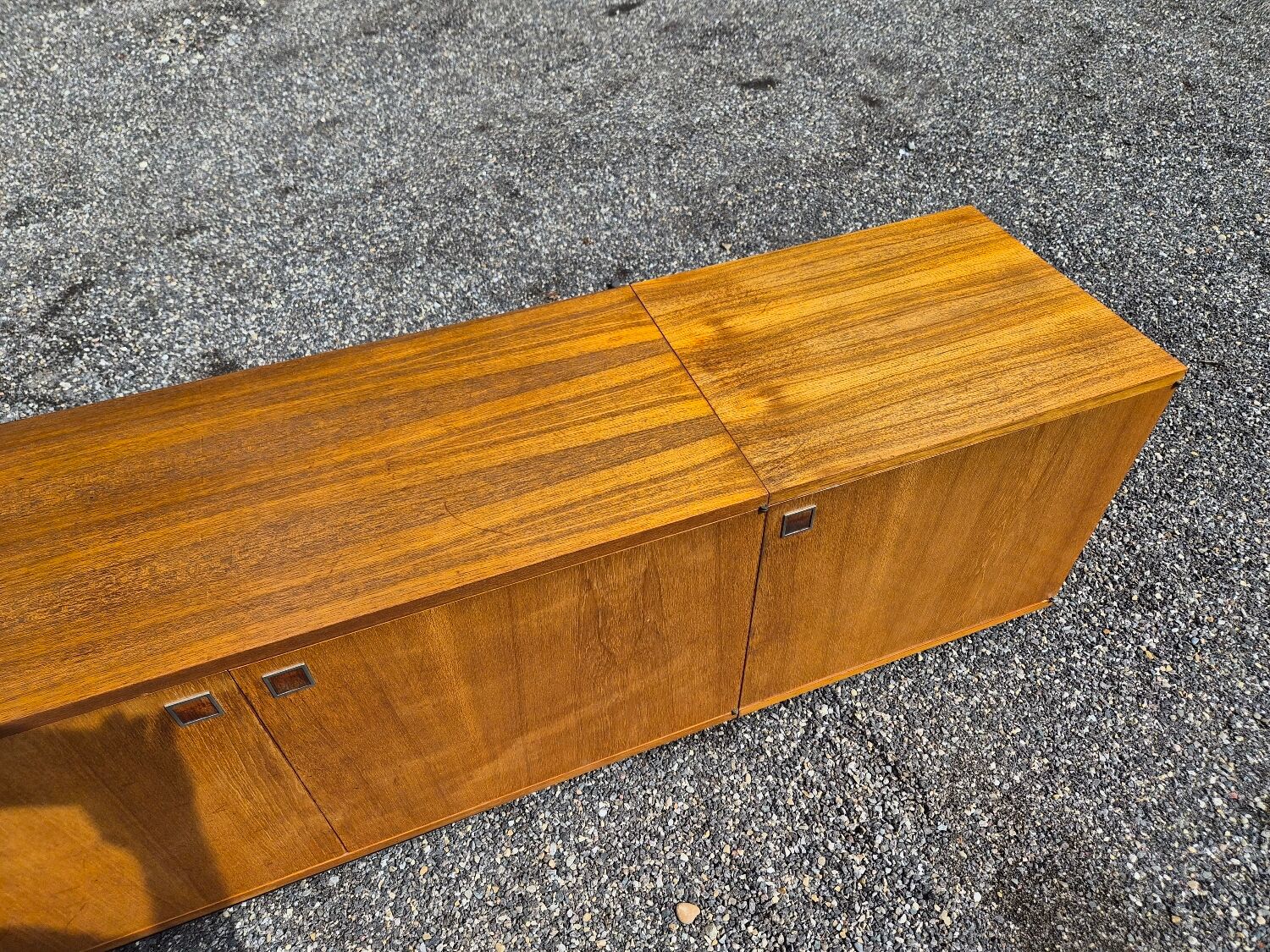 Vintage teak enfilade – Minimalist design – 1970s