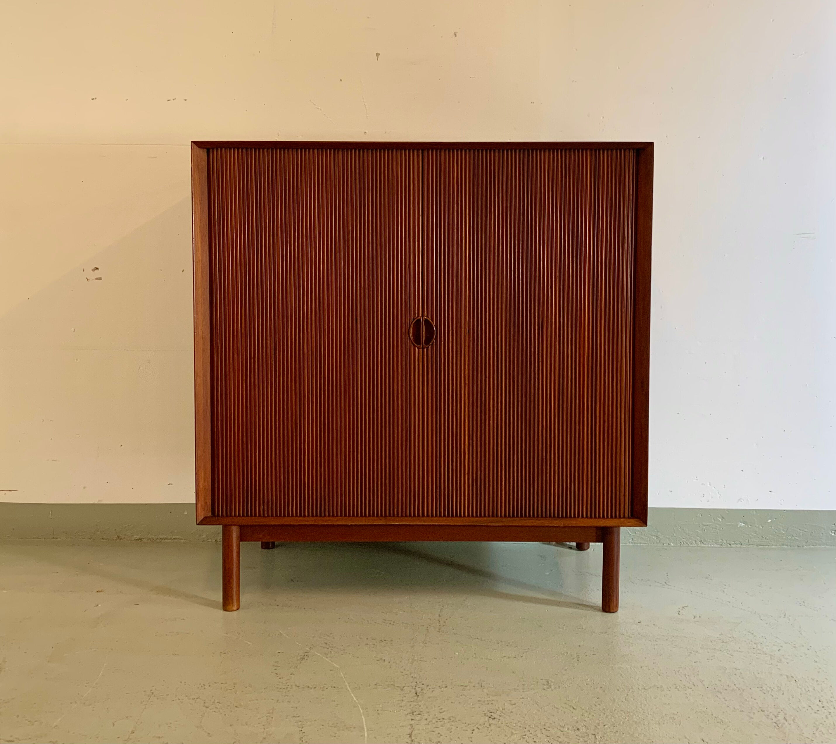 Tambour cabinet by Peter Hvidt & Orla Mølgaard-Nielsen
