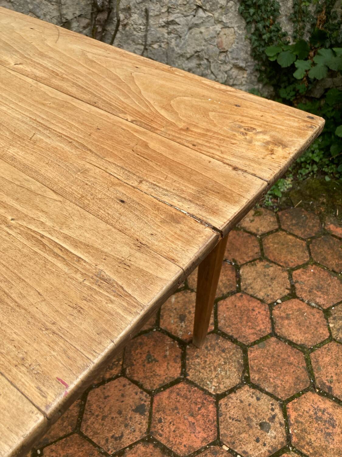 Vintage farmhouse table