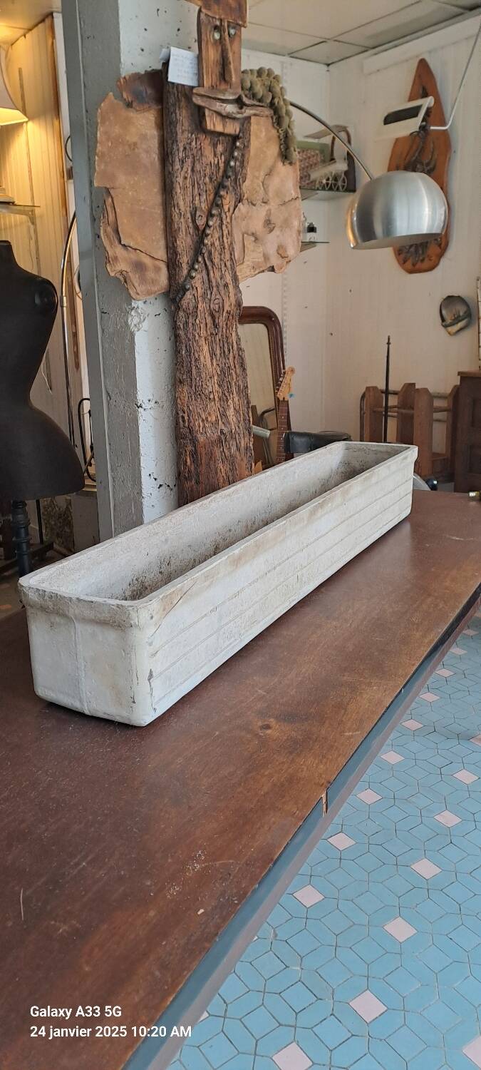 Large vintage modernist planter