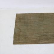 1950s Abstract Wool Hallway Carpet or Rug, Czechoslovakia