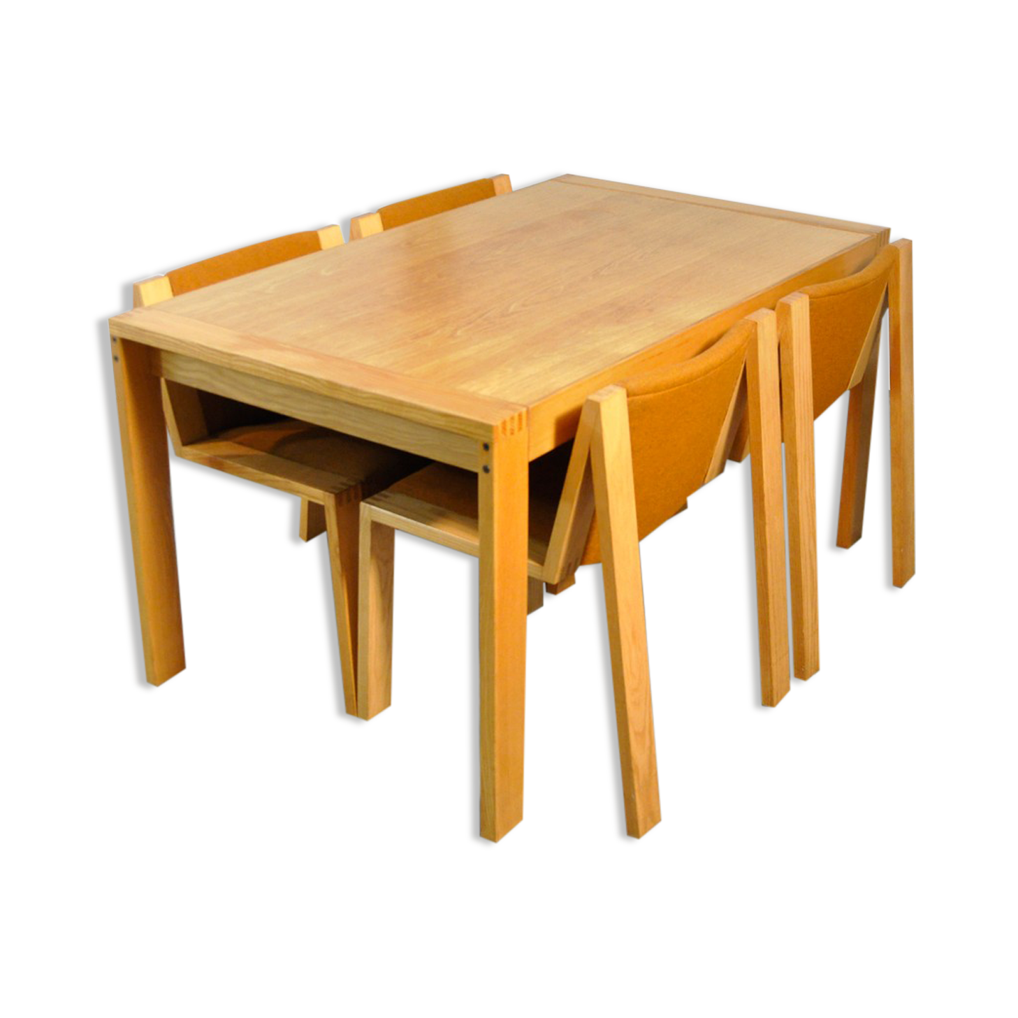 Dining room set SE15 by Pierre Mazairac & Karel Boonzaaijer for Pastoe, 1976 Netherlands