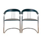 Vintage bauhaus armchair pair