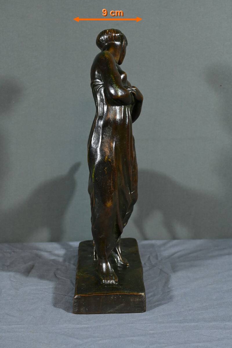 Bronze “Woman with Fawn”, Atelier Primavera – 1930