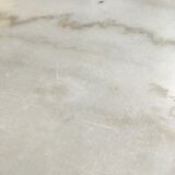 White marble bistro table
