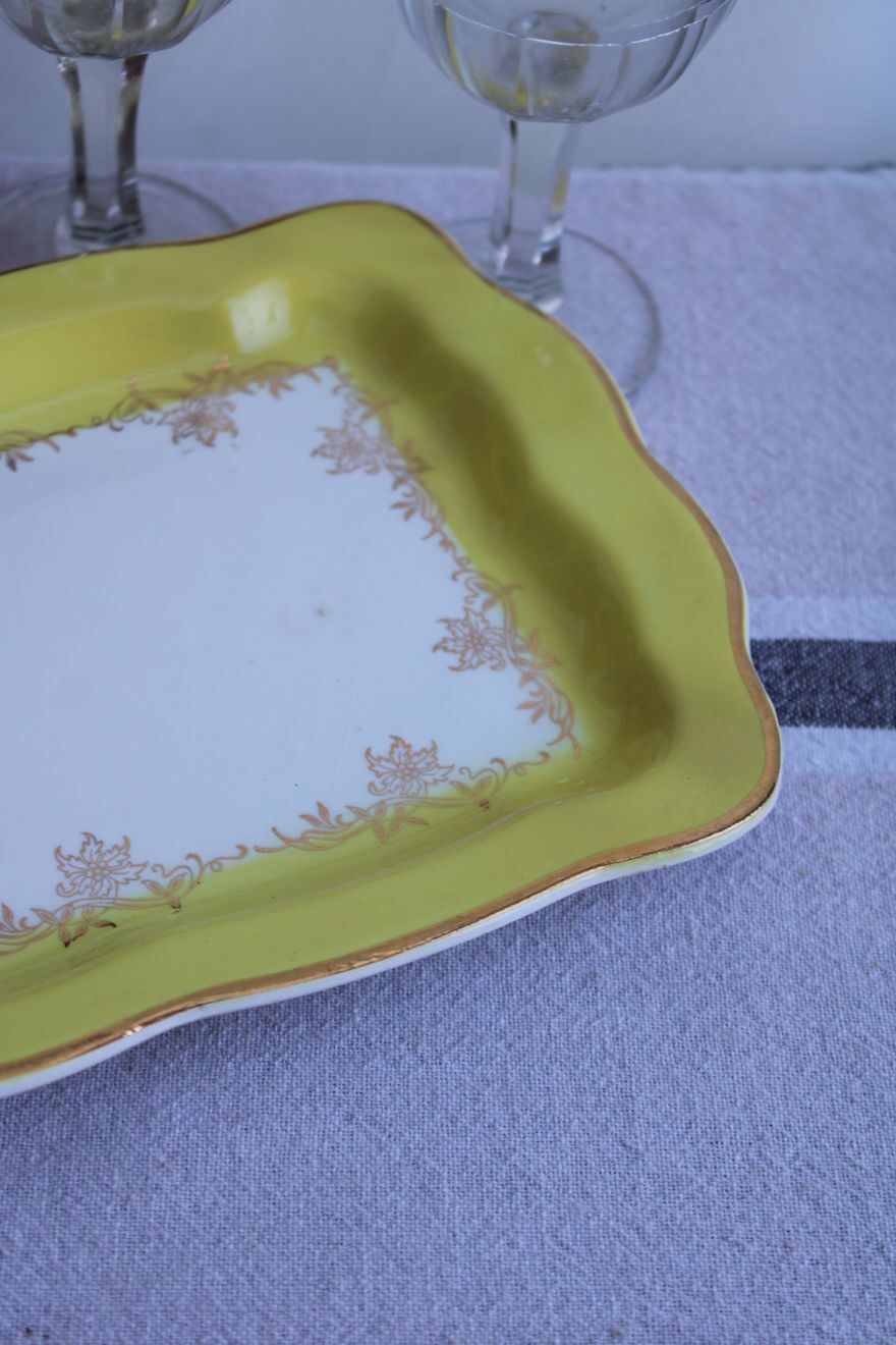 Plat  à cake en céramique