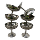 6 Rémy Letang stainless steel bowls