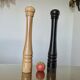 Salt and pepper mills " stoha design " germany, xxl, beech, 1980s