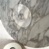 Angelo Mangiarotti white marble dining table model M1