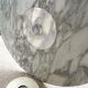 Angelo Mangiarotti white marble dining table model M1