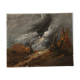 Landscape canvas painting