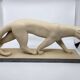 Saint Radegonde Panther in ceramic Art Deco France 1935