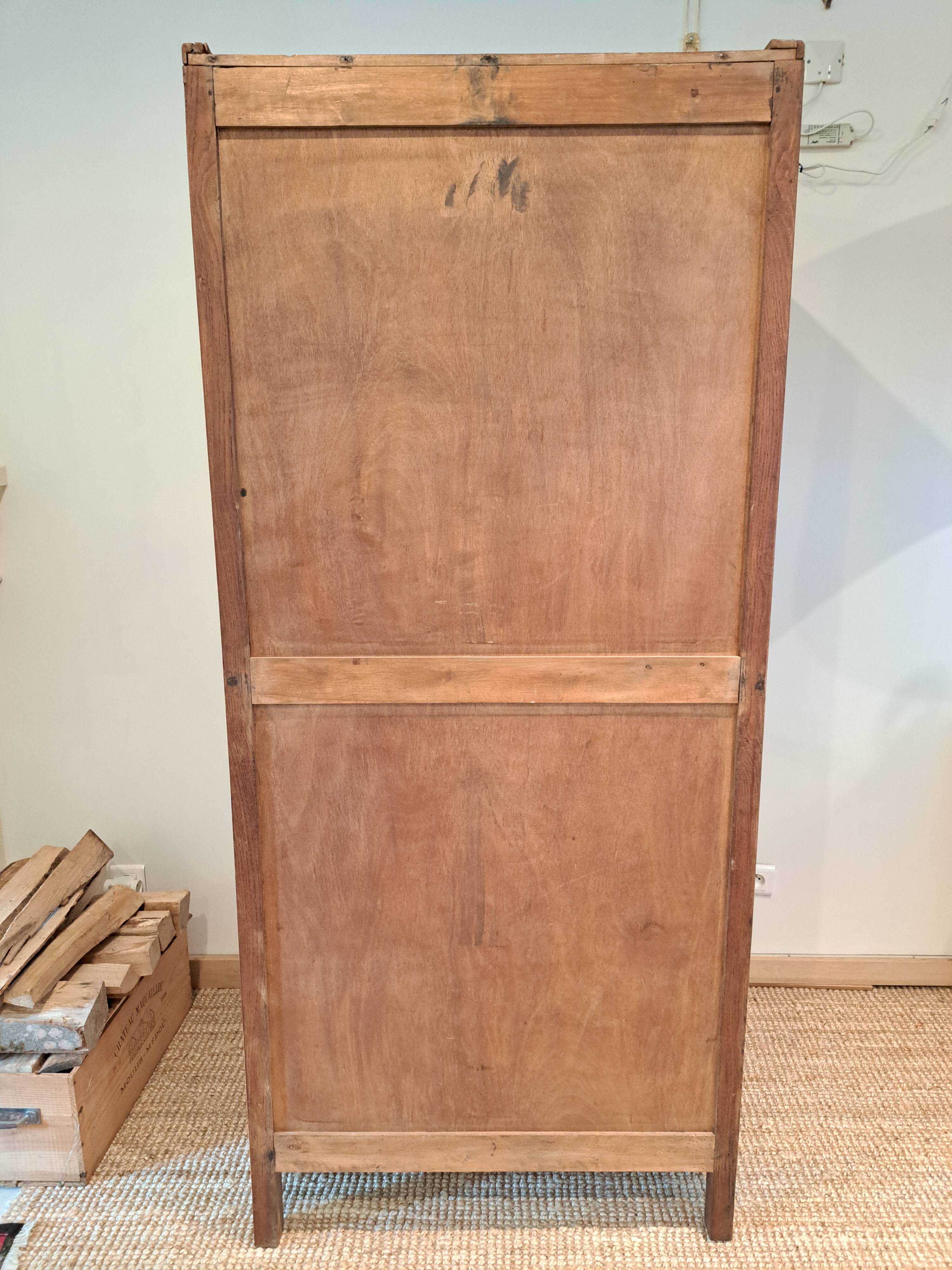 Parisian oak wardrobe
