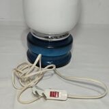 Lámpara de mesa metálica. España, 1960s.