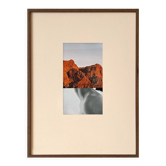 Collage, Stone head