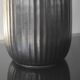 Vintage architectural vase in two-tone ceramic