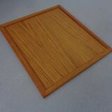 Danish Teak Bar Cart with Removable Tray, 1960s