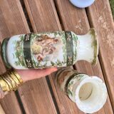 Enamelled vases