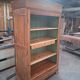Cherry wood bookshelf