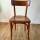 Thonet bistro chair in curved wood early twentieth century