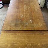 Vintage wooden table with extensions
