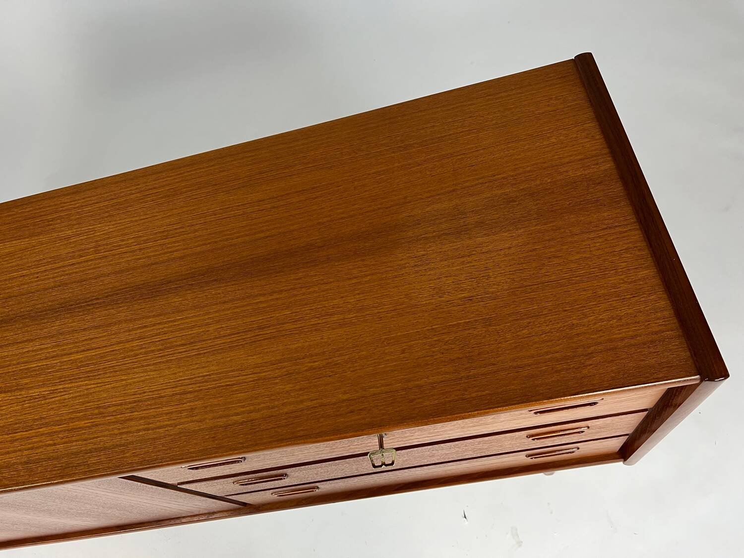 Vintage teak sideboard Bartels mid-century 60s design chest of drawers
