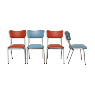 4 retro chairs, 1960