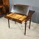 Marquetry system table, louis xvi style – 2nd half of the 19th century