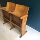 Siège de cinéma en bois