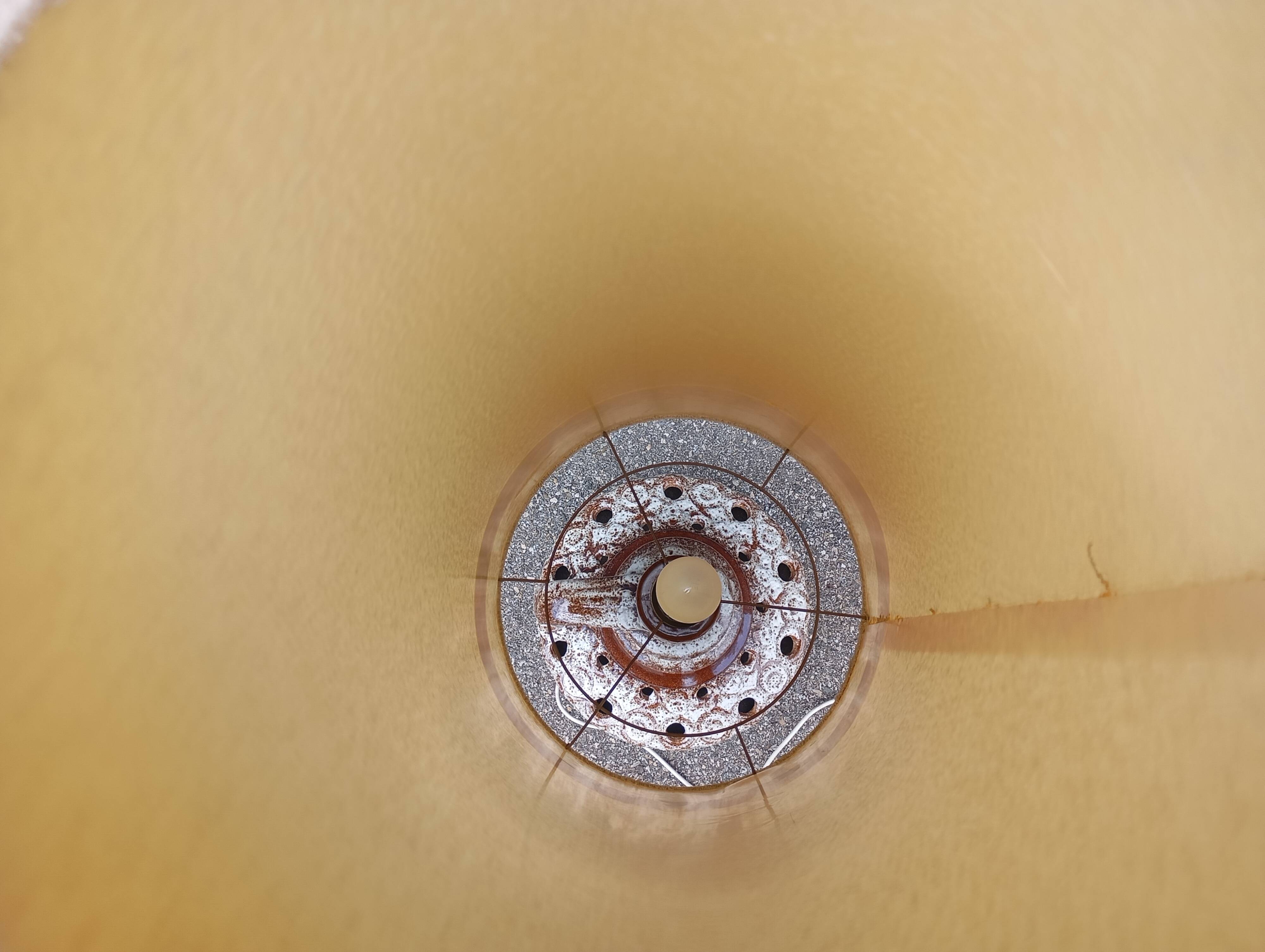 70s ceramic floor lamp