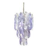 Murano glass pendant lamp by Mazzega, Italy, 1970s.