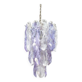 Murano glass pendant lamp by Mazzega, Italy, 1970s.