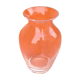 1970s Violet vase Clear glass