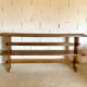 Bancs en bois