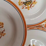 Ceramic soup plates