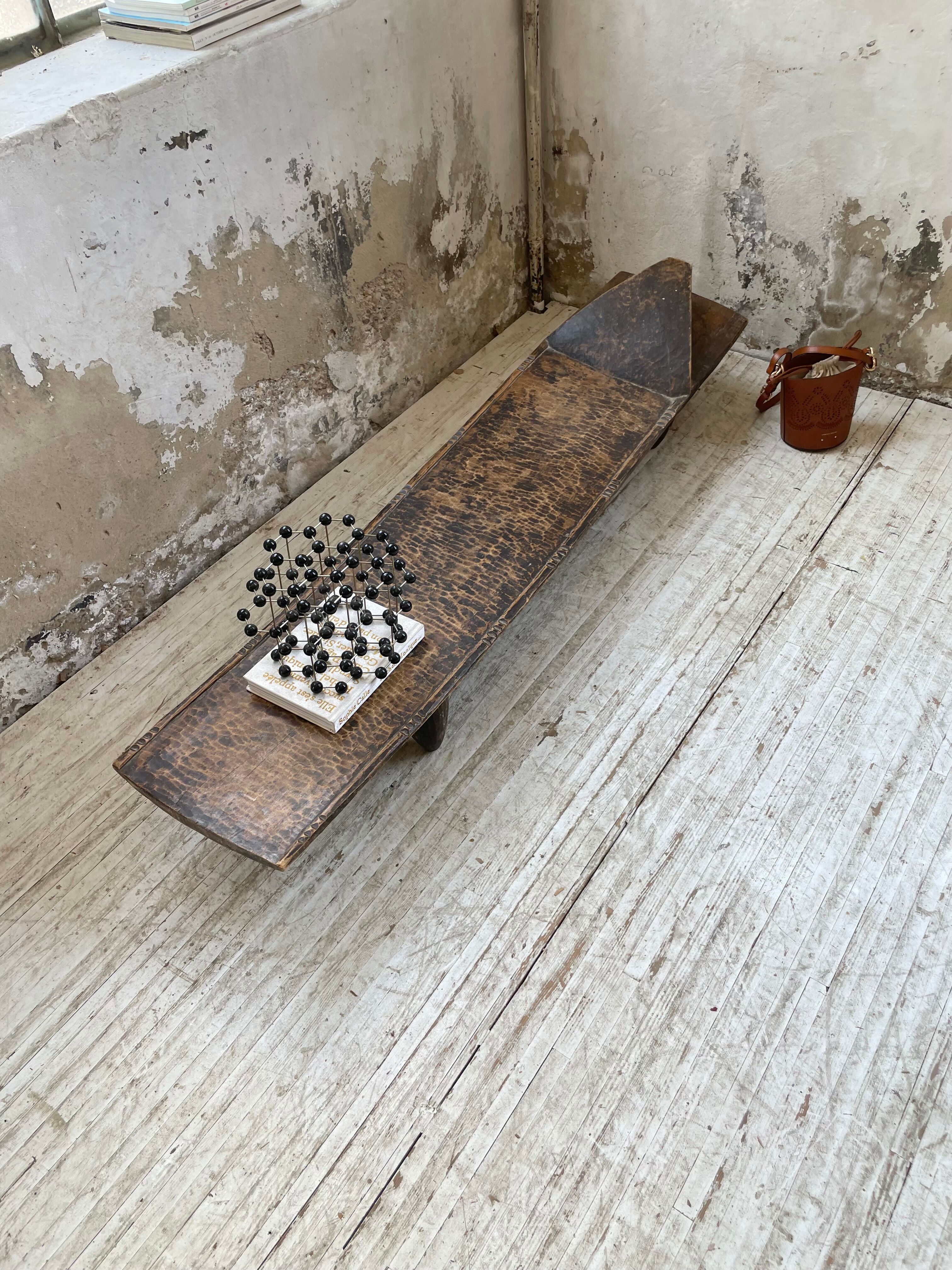 Senoufo coffee table bench from the 60s