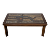 Vallauris ceramic coffee table