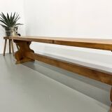 Pine bench, France, 1970