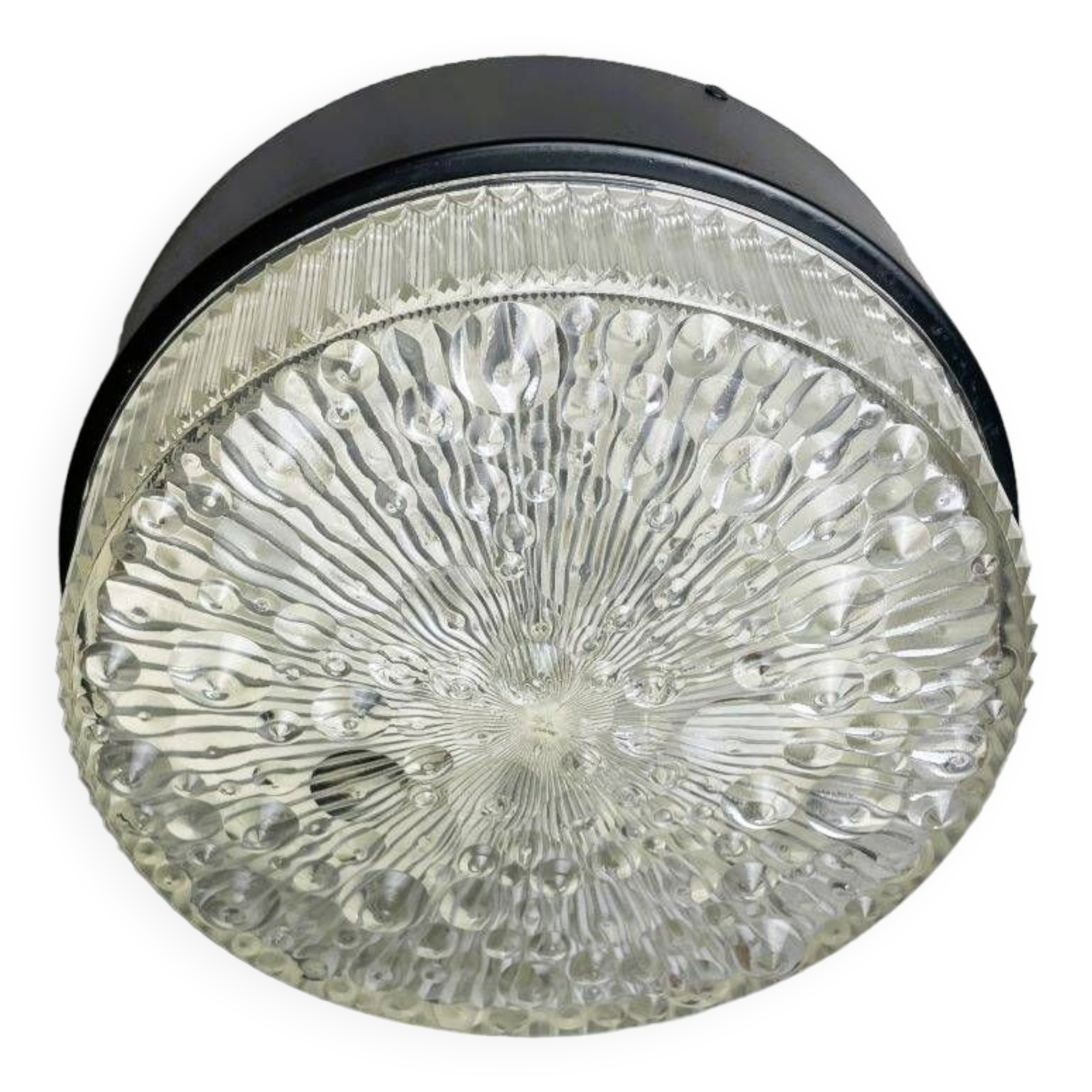glass  ceiling or wall flush mount lamp by Philips