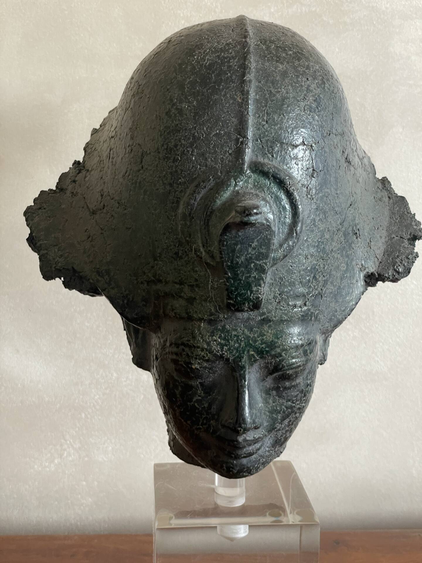 Sculpture Head workshop Michel Cayla Egypt