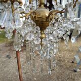 19th century crystal chandelier