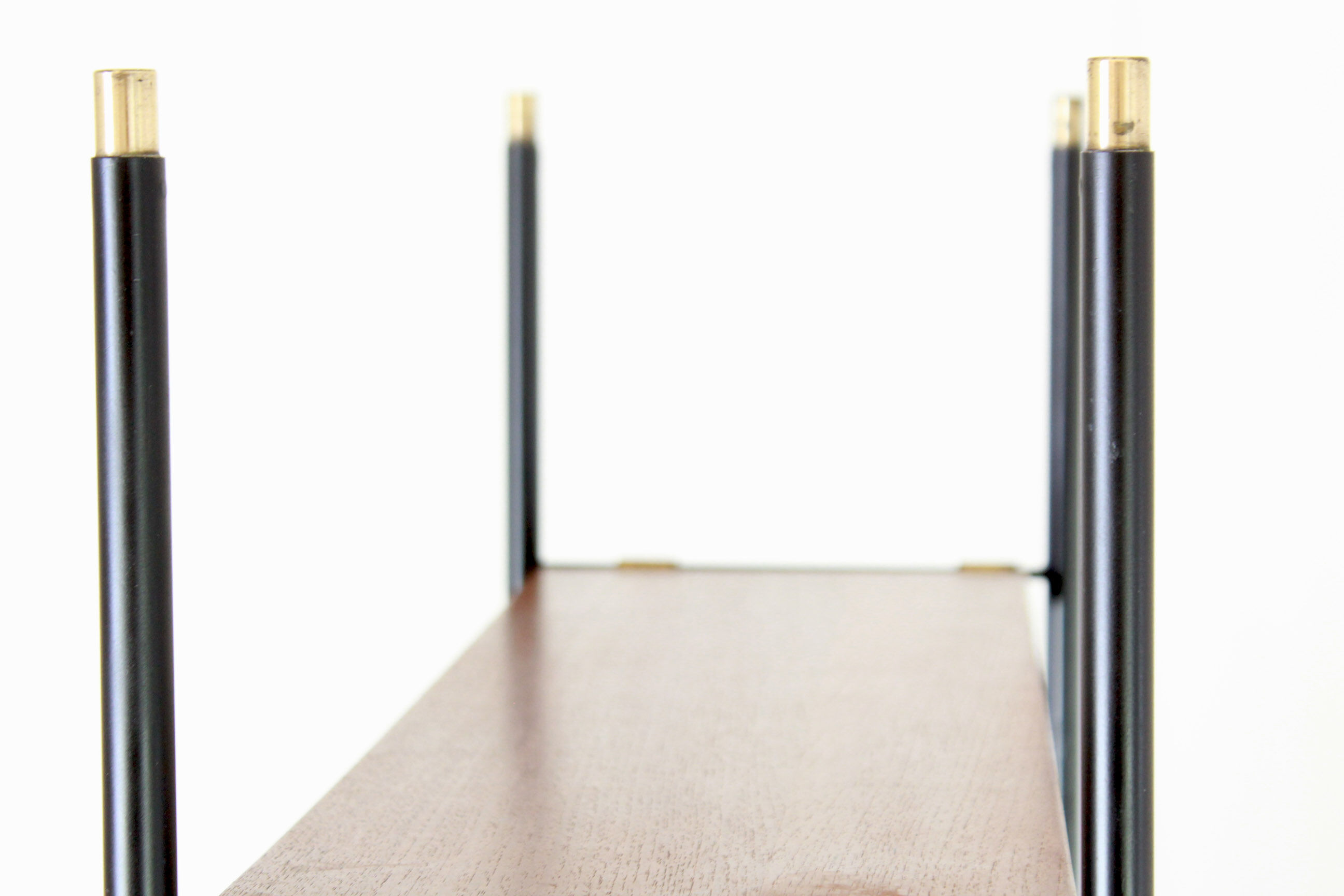 1960s vintage teak bookshelf in scandinavian style