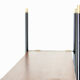 1960s vintage teak bookshelf in scandinavian style