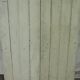 Old shutter in folding wooden louver