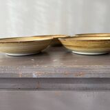 Set of 4 soup plates signed Longchamp
